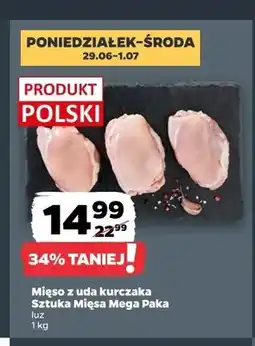 Netto Mięso z uda kurczaka Sztuka Mięsa oferta