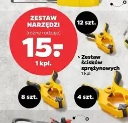 Netto Zestaw ścisków sprężynowych Techliner oferta