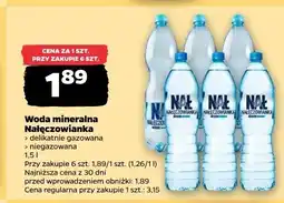 Netto Woda mineralna niegazowana Nałęczowianka oferta