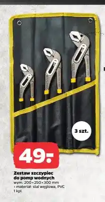 Netto Zestaw szczypiec do pomp wodnych Techliner oferta