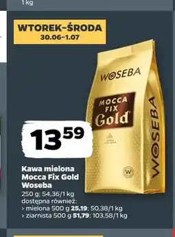 Netto Kawa mielona Woseba Mocca Fix Gold oferta