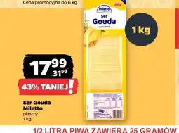 Netto Ser Gouda Miletto plastry oferta