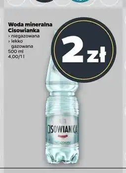 Netto Woda mineralna Cisowianka niegazowana oferta