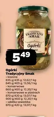 Netto Ogórki konserwowe Tradycyjny Smak oferta