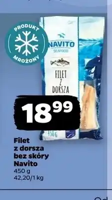 Netto Filet z dorsza bez skóry Navito oferta