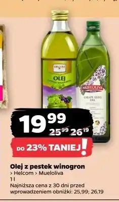 Netto Olej z pestek winogron Helcom oferta