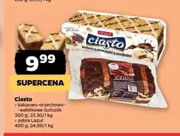 Netto Ciasto kakaowo-orzechowo-wafelkowe Gotszlik oferta