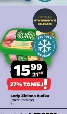 Netto Lody czekoladowo-waniliowo-truskawkowe Zielona Budka oferta