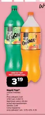 Netto Napój Top! Lemon oferta