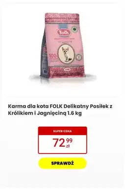 Media Expert Karma dla kota FOLK Delikatny Posiłek z Królikiem i Jagnięciną oferta