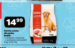 Netto Karma sucha dla psów Bobik z drobiem i wołowiną oferta