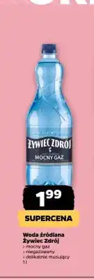 Netto Woda źródlana Żywiec Zdrój mocny gaz oferta