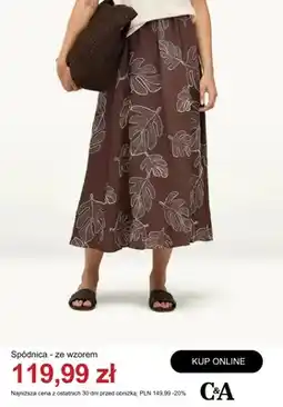 C&A Spódnica ze wzorem C&A oferta