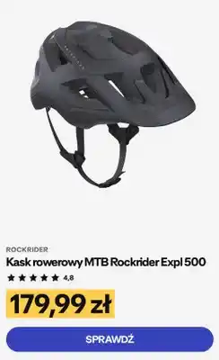 Decathlon Kask rowerowy MTB Rockrider Expl 500 oferta