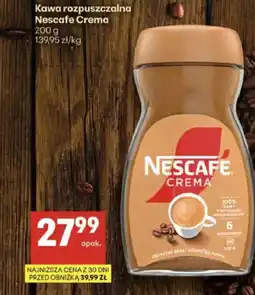 Delikatesy Centrum Kawa rozpuszczalna Nescafe Crema oferta