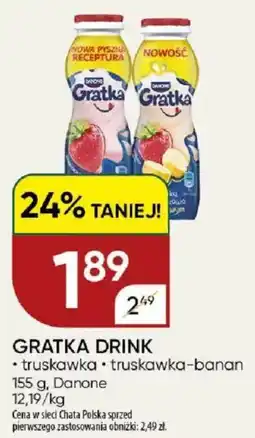 Chata Polska Gratka drink danone oferta