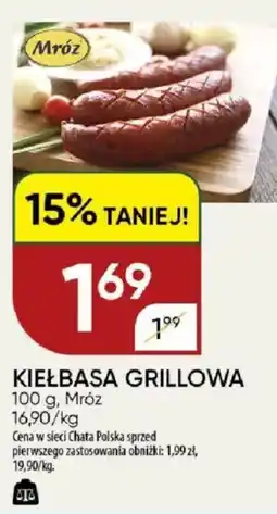 Chata Polska Kiełbasa grillowa mróz oferta