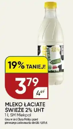 Chata Polska Mleko łaciate świeże 2% uht sm mlekpol oferta