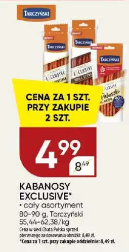 Chata Polska Kabanosy exclusive tarczyński oferta