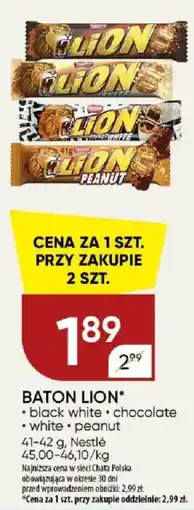 Chata Polska Baton lion nestle oferta