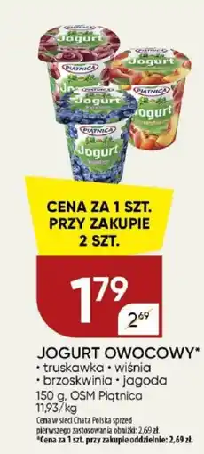 Chata Polska Jogurt owocowy osm piątnica oferta