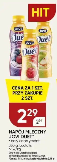 Chata Polska Napój mleczny jovi duet oferta