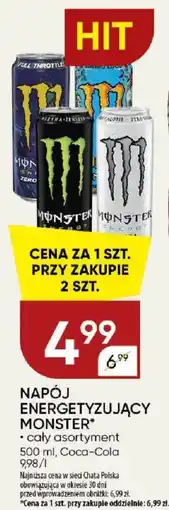 Chata Polska Napój energetyzujący monster Coca-Cola oferta