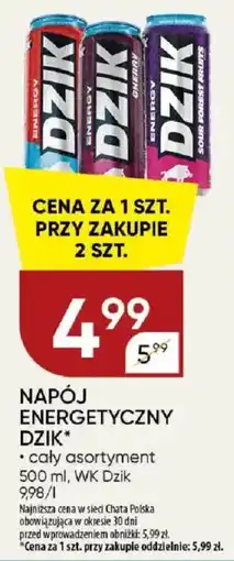 Chata Polska Napój energetyczny dzik wk dzik oferta