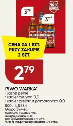 Chata Polska Piwo warka grupa żywiec oferta