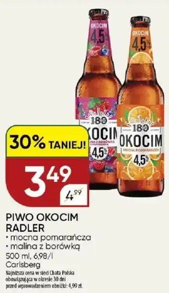 Chata Polska Piwo okocim radler oferta