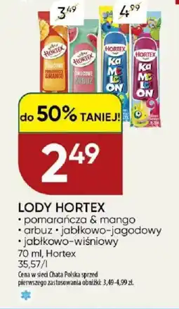 Chata Polska Lody hortex oferta