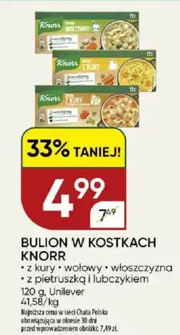 Chata Polska Bulion w kostkach knorr Unilever oferta