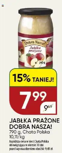 Chata Polska Jabłka prażone dobra nasza! chata polska oferta