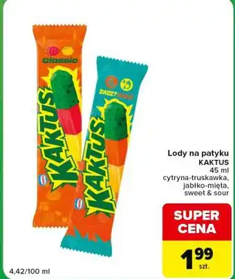 Lody na patyku KAKTUS