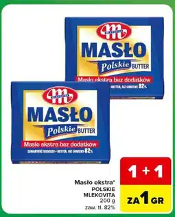 Carrefour Express Masło ekstra POLSKIE MLEKOVITA oferta