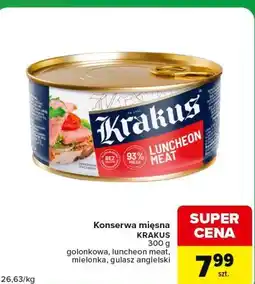 Carrefour Express Konserwa mięsna KRAKUS oferta