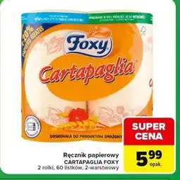 Carrefour Express Ręcznik papierowy CARTAPAGLIA FOXY oferta