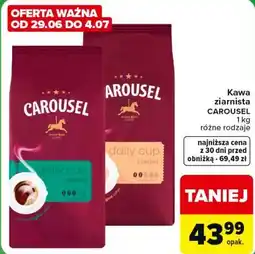 Carrefour Express Kawa ziarnista CAROUSEL oferta