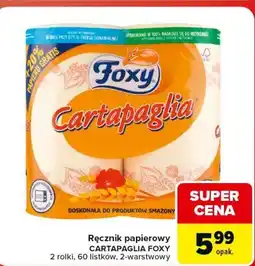 Carrefour Market Ręcznik papierowy CARTAPAGLIA FOXY oferta