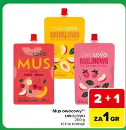 Carrefour Express Mus owocowy OWOLOVO oferta