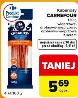 Kabanosy CARREFOUR