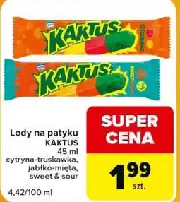 Carrefour Express Lody na patyku Kaktus oferta