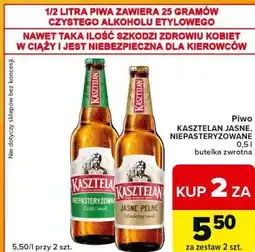 Carrefour Express Piwo Kasztelan Jasne, Niepasteryzowane oferta