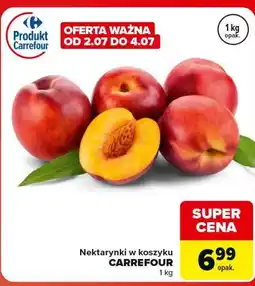Carrefour Market Nektarynki w koszyku CARREFOUR oferta
