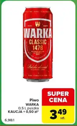 Carrefour Express Piwo WARKA oferta
