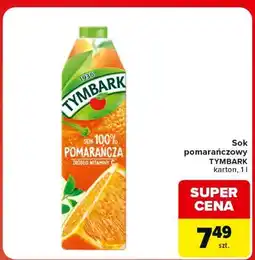 Carrefour Market Sok pomarańczowy TYMBARK oferta