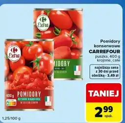 Carrefour Market Pomidory konserwowe CARREFOUR oferta