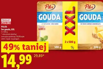 Lidl Pilos Ser gouda, XXL oferta