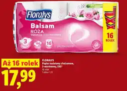 Lidl FLORALYS Papier toaletowy z balsamem, 3-warstwowy, XXL oferta
