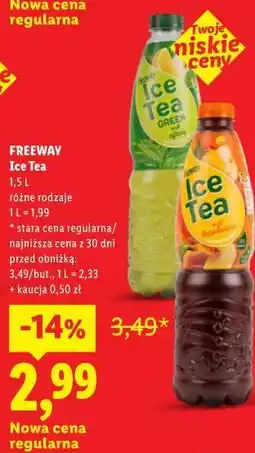 Lidl FREEWAY Ice Tea oferta